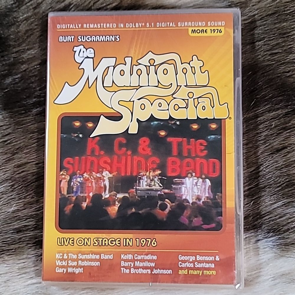 SEALED Burt Sugarman's Midnight Special - Live On Stage More 1976 (DVD 2006)